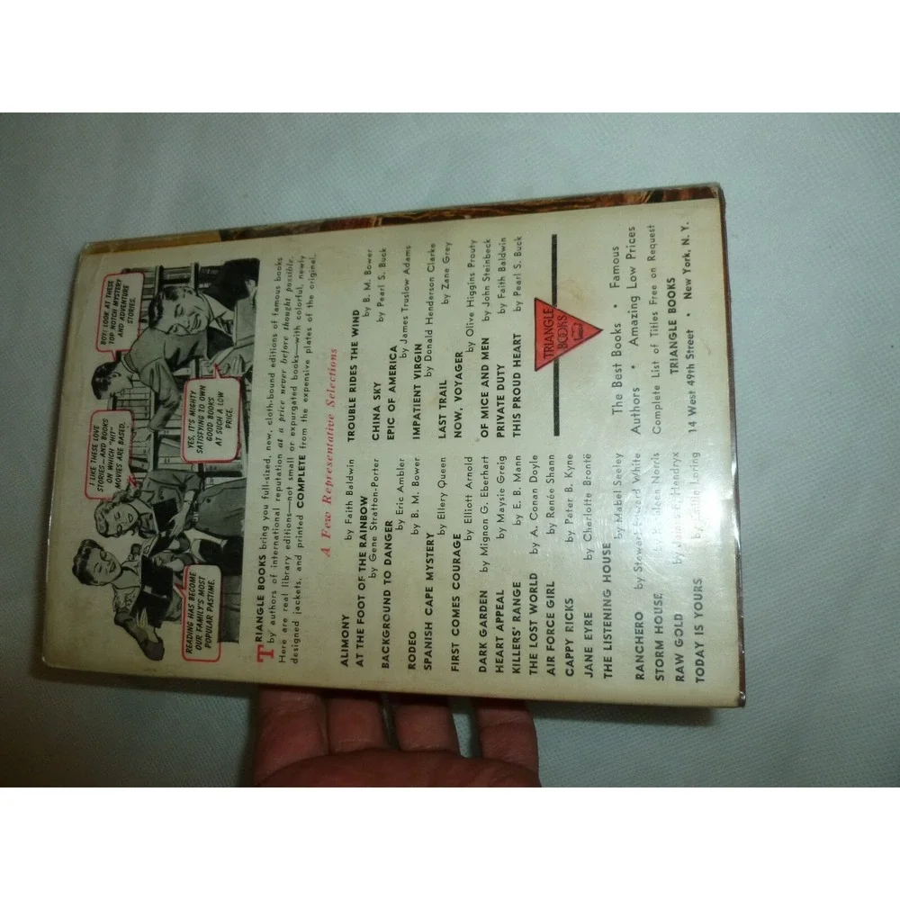 China Sky by Pearl S. Buck 1943 Triangle Books Hardcover DJ Vintage WWII